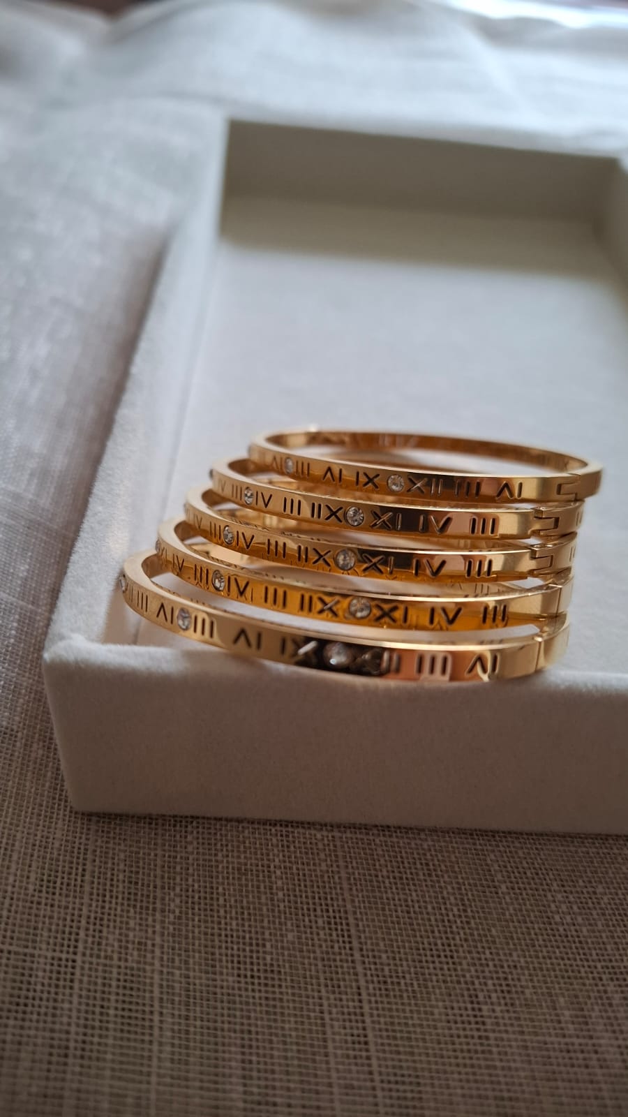 Roman Numeral Bangle