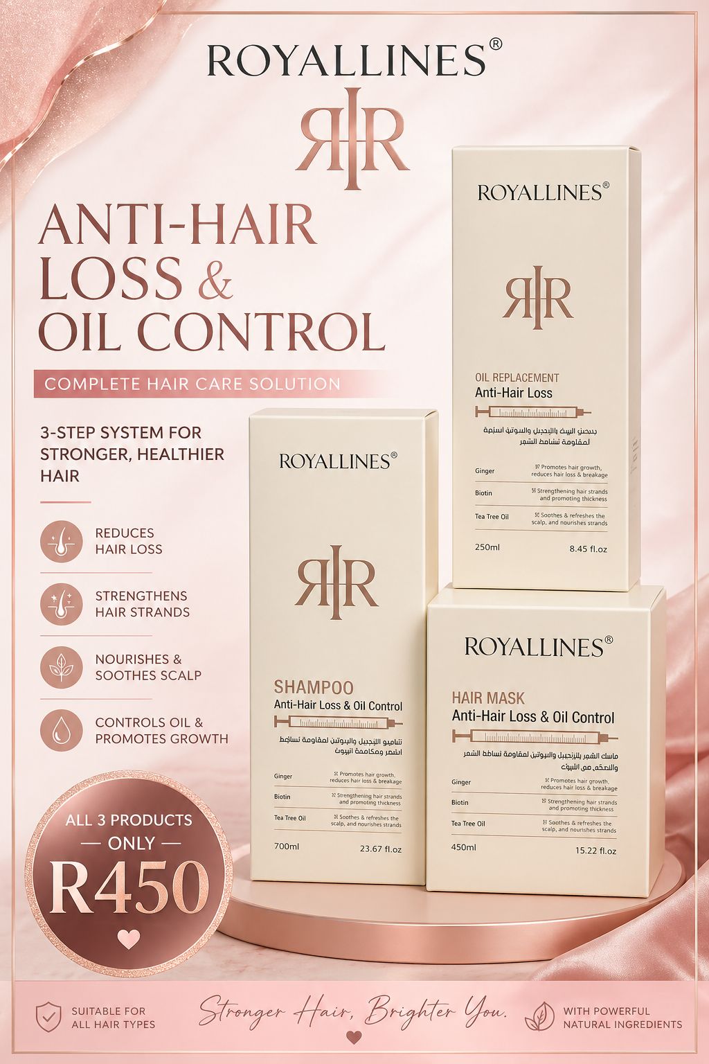 ROYALLINES Hair Care Collection