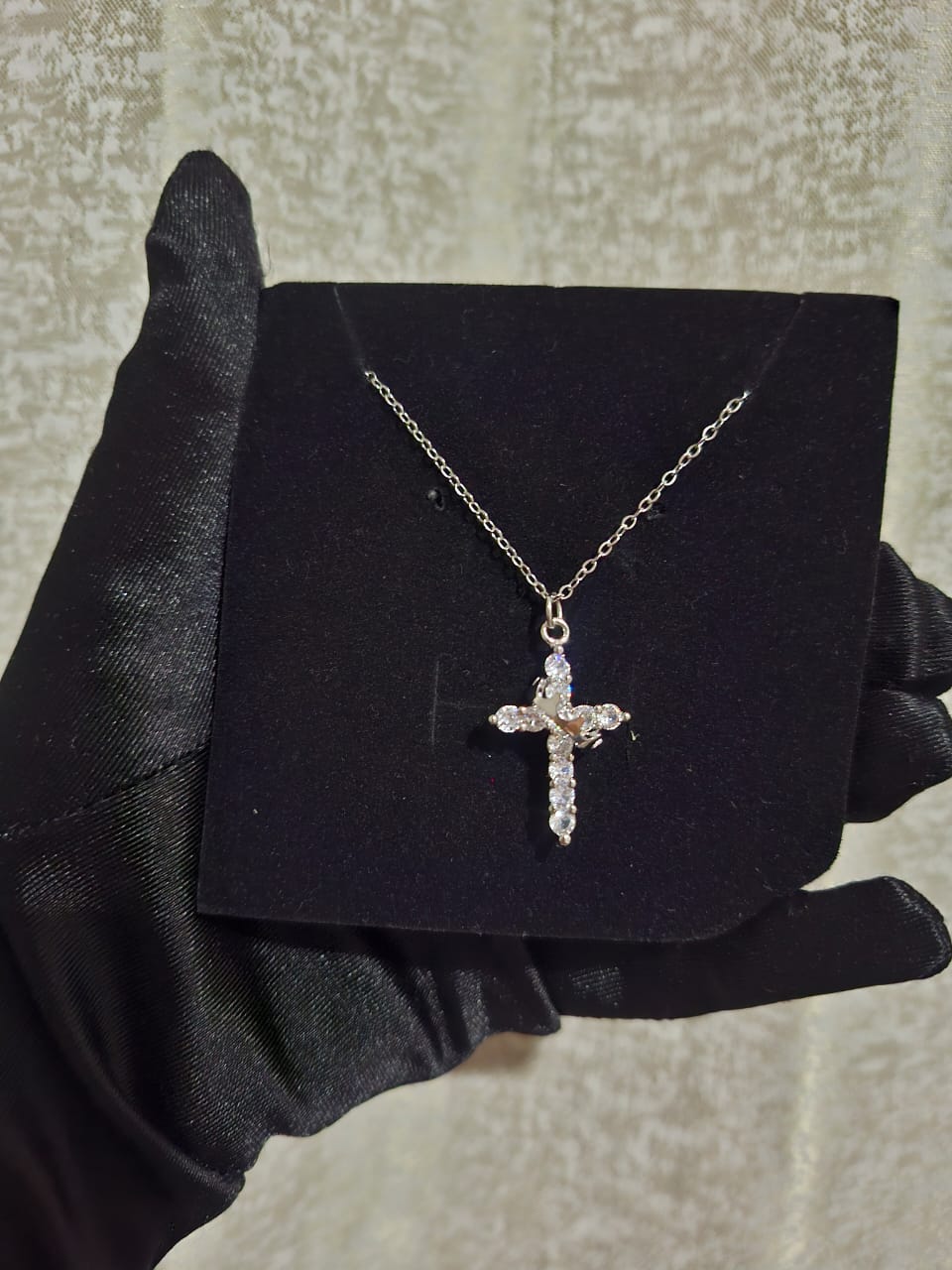 Crown Cross Necklace