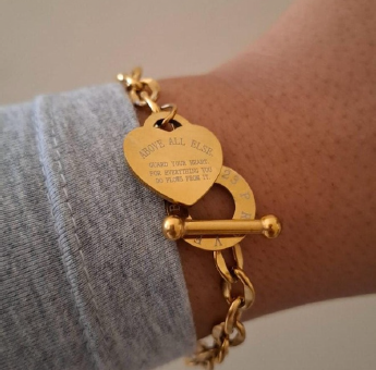 Proverb Charm Bracelet- Wholesale Packs