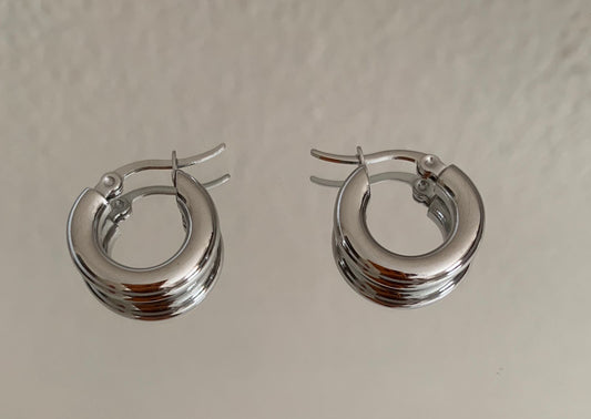 Signature Earrings Collection (Silver)