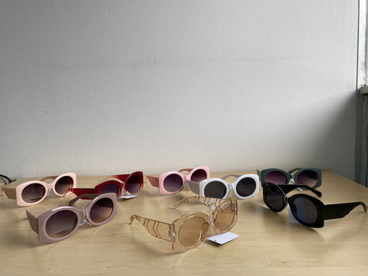 Retro Luxe Oval Sunglasses (Unisex) – Wholesale Packs