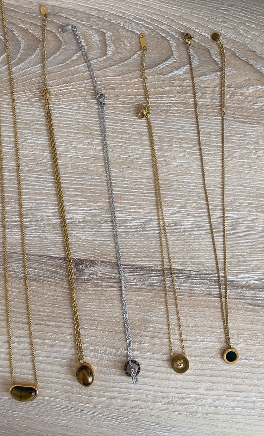 Elegant Everyday Necklace Mix (5pc)