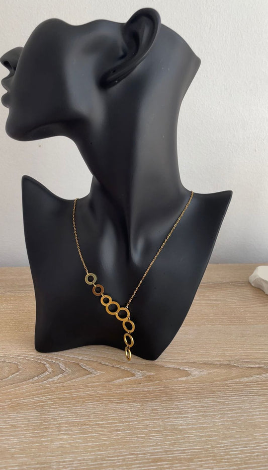 Ring Cascade Necklaces (2pc)
