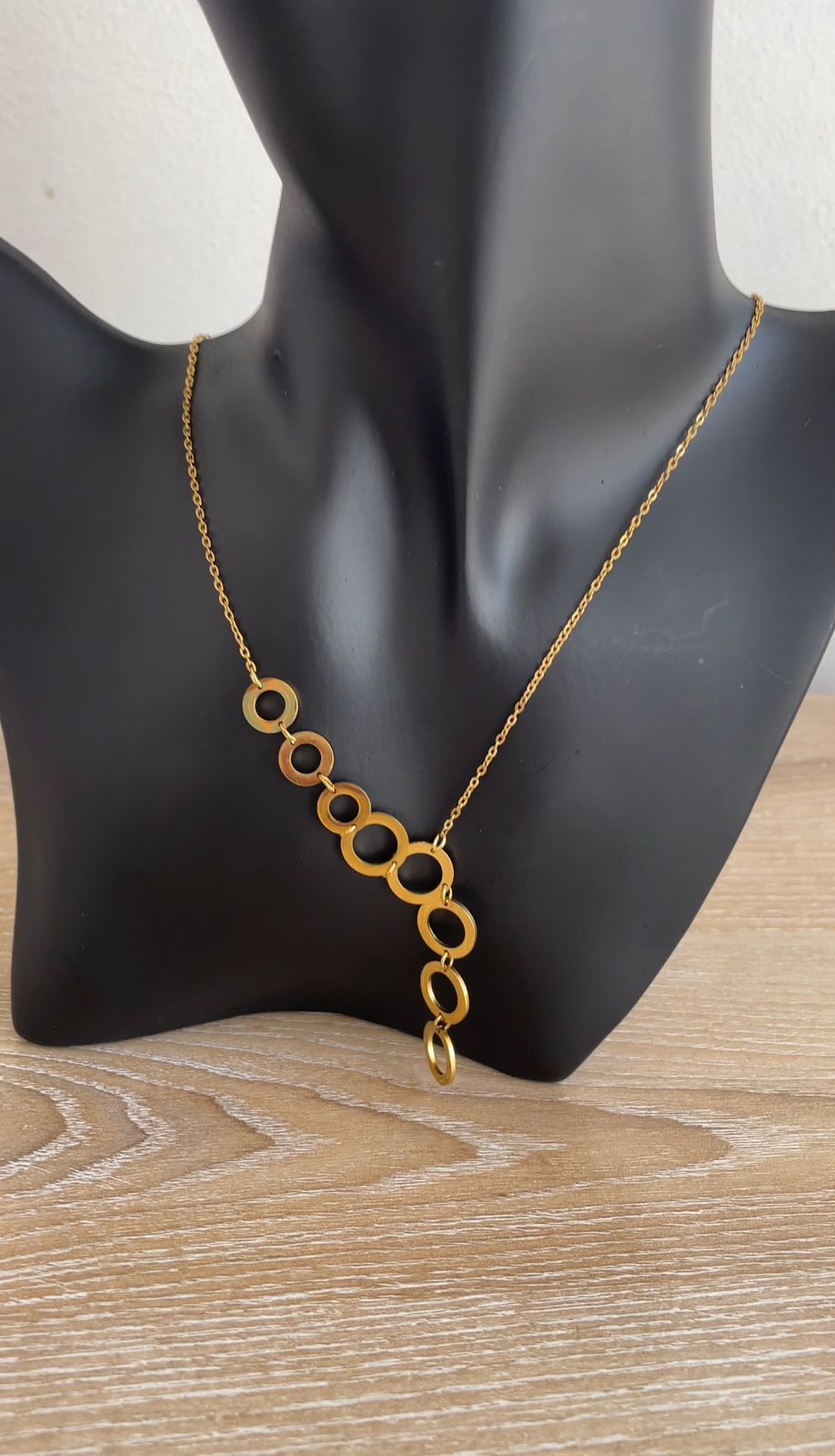 Ring Cascade Necklaces (2pc)