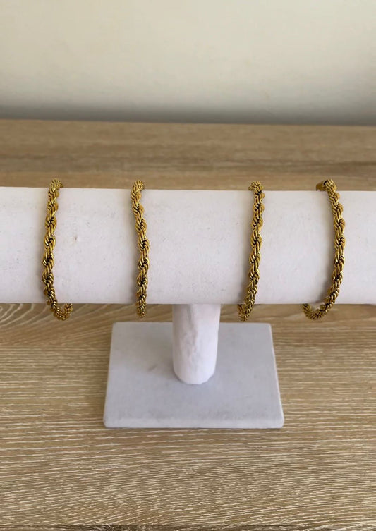 Classic Twist Link Bracelets (4pc)