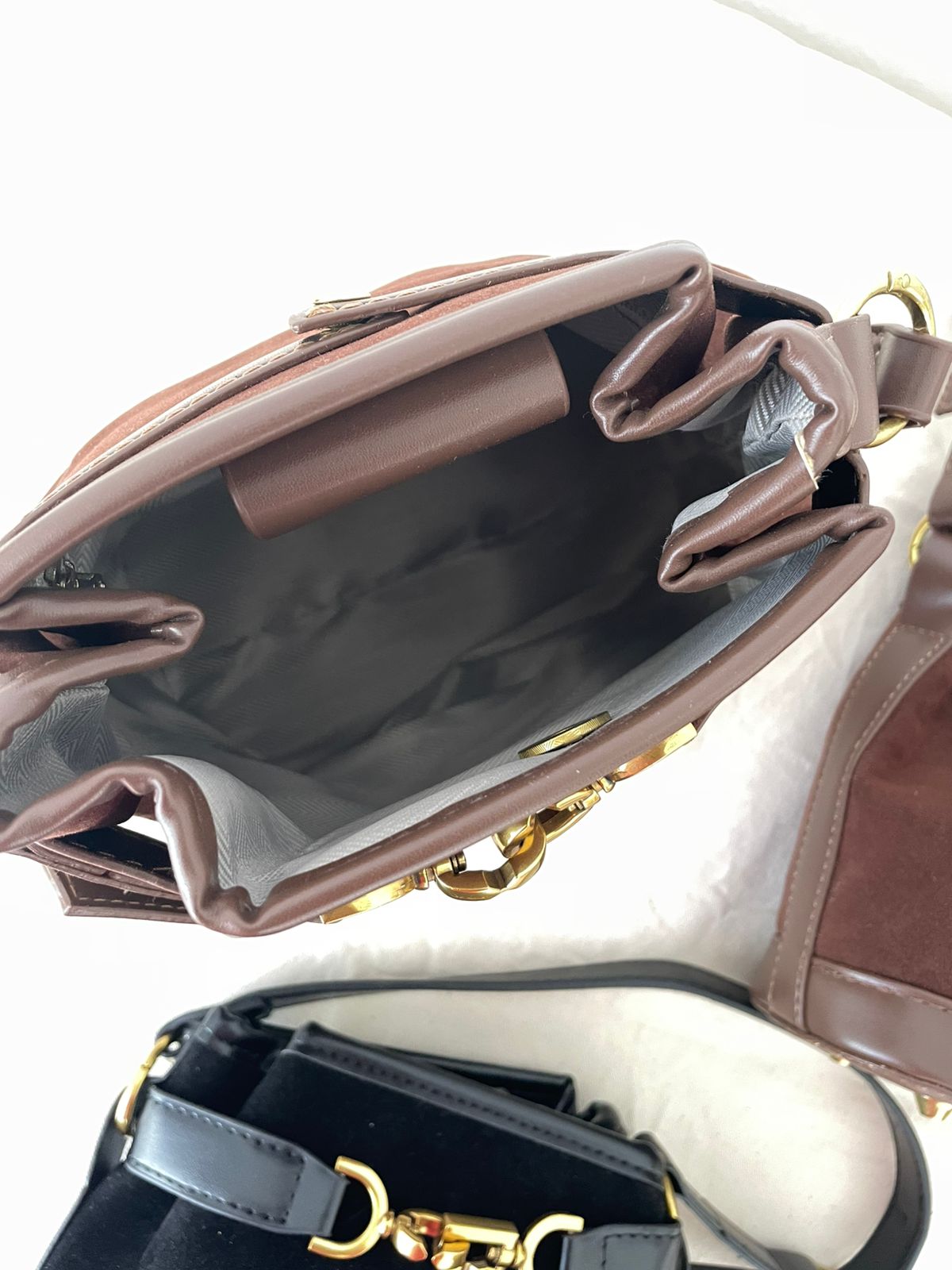 Vintage Chic Shoulder Bag (3pc)