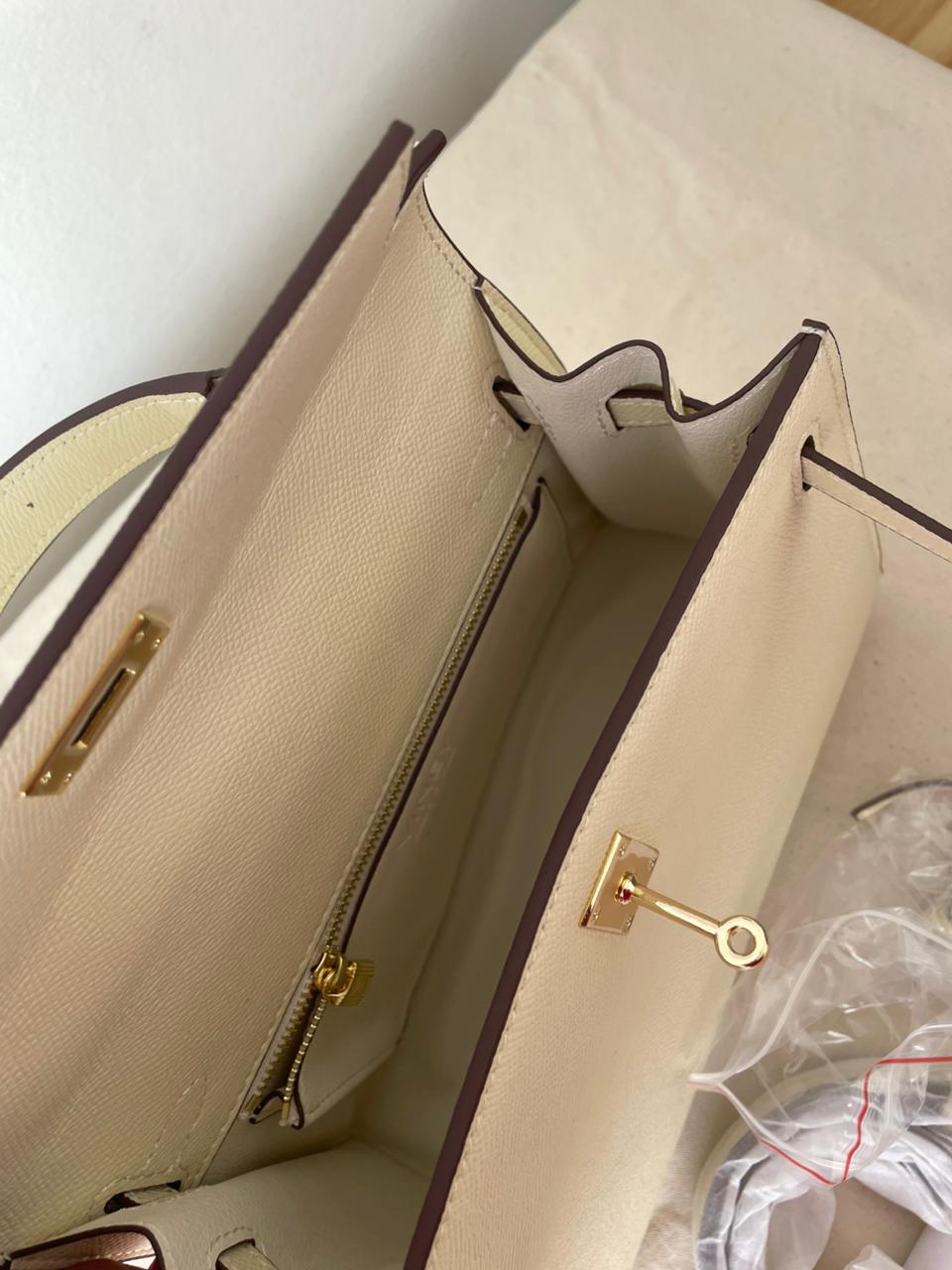 Classic Kelly-Inspired Bag