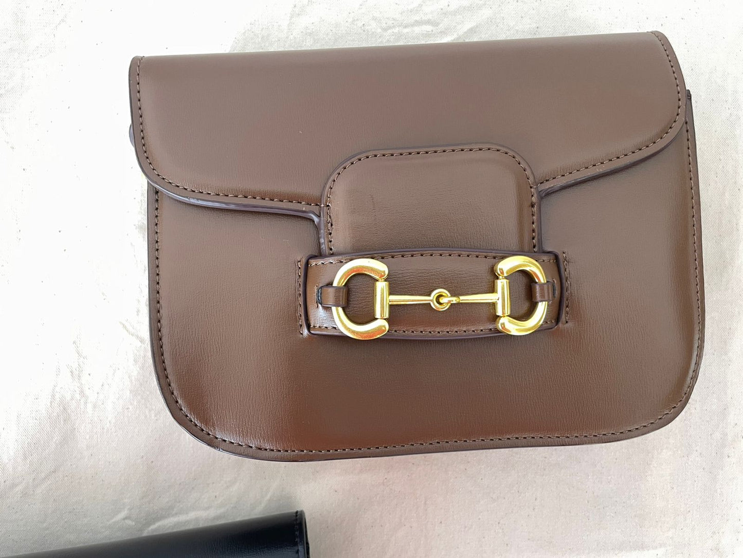Luxe Horsebit Crossbody Bag (3pc)