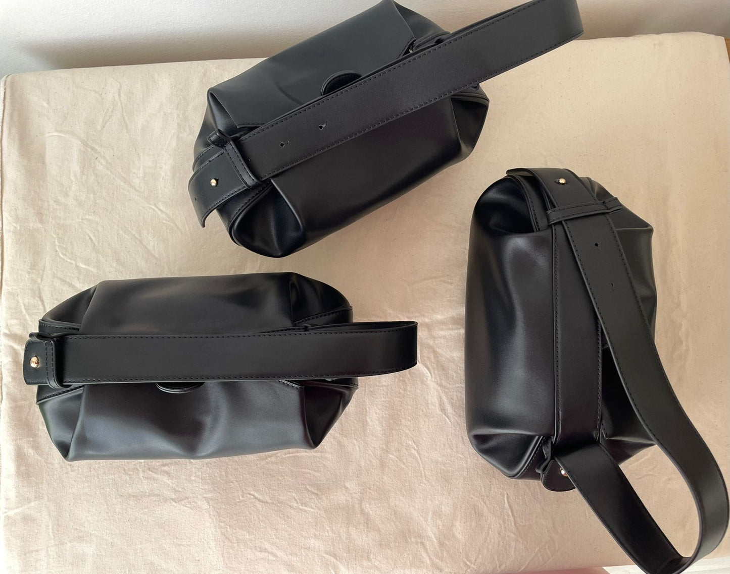 Luna Slouch Shoulder Bag (3pc)