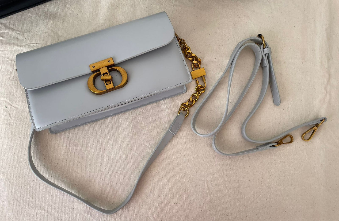 Lock Crossbody Bag