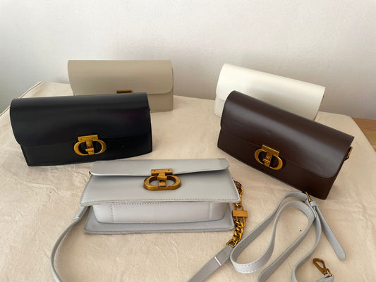 Lock Crossbody Bag