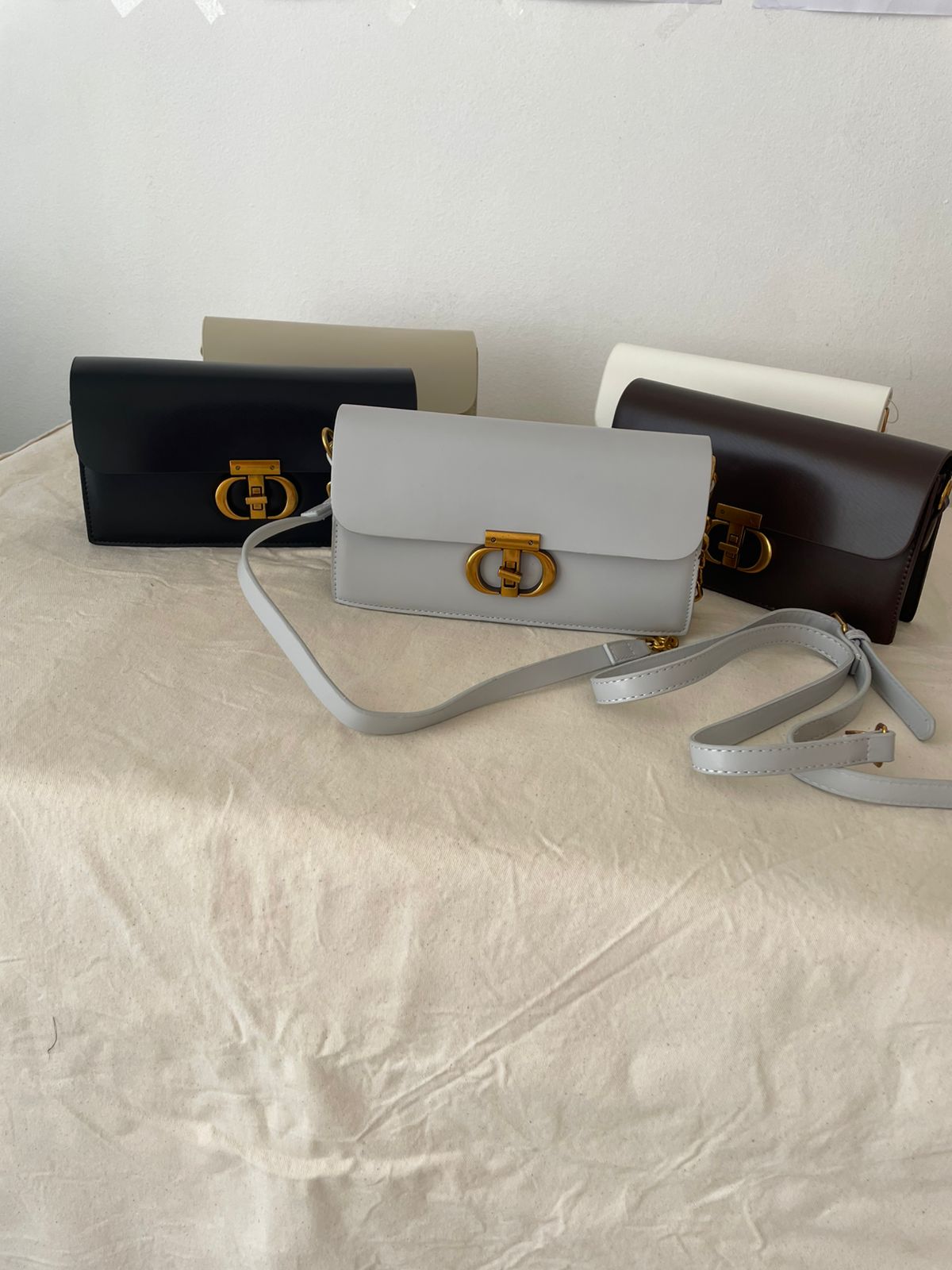 Lock Crossbody Bag