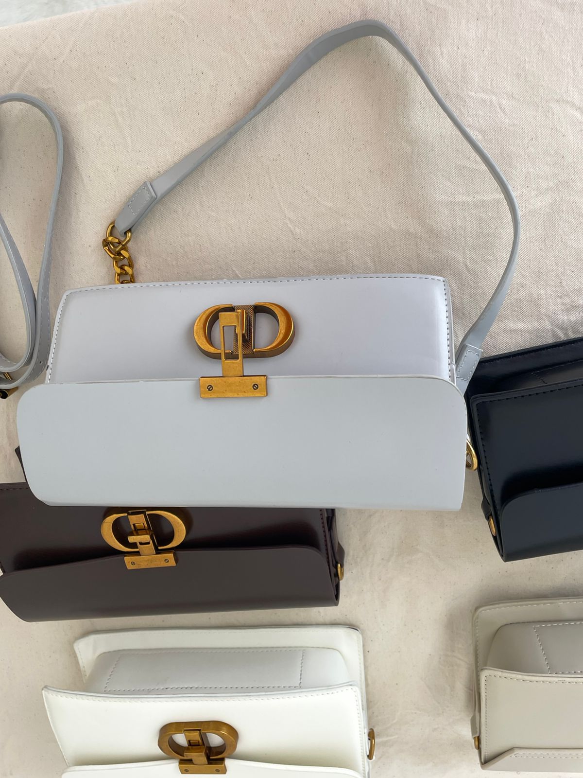 Lock Crossbody Bag