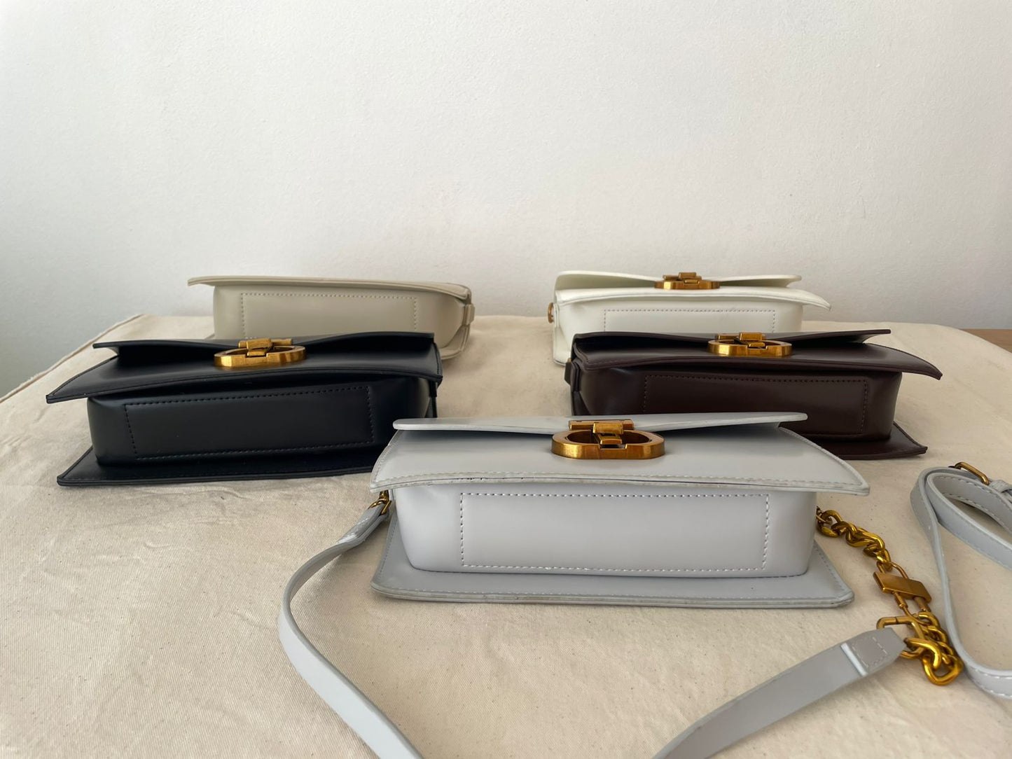 Lock Crossbody Bag