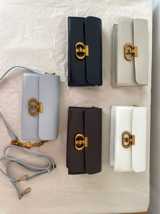 Lock Crossbody Bag