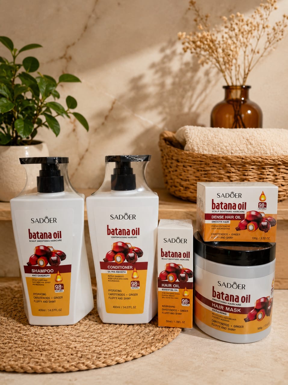 SADOER Batana Oil Haircare Collection