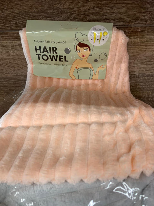 Quick Dry Microfiber Hair Towels – Pack of 6