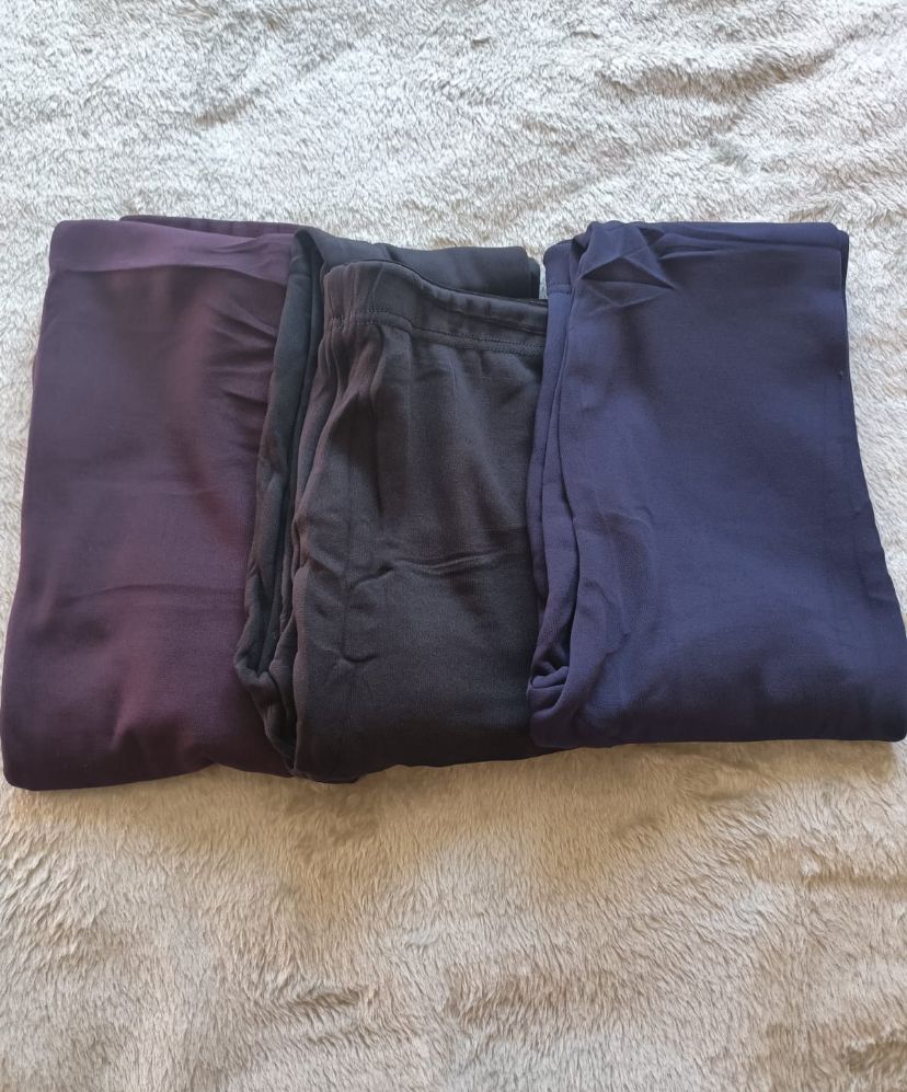 Ladies Plus Size Fleece Leggings