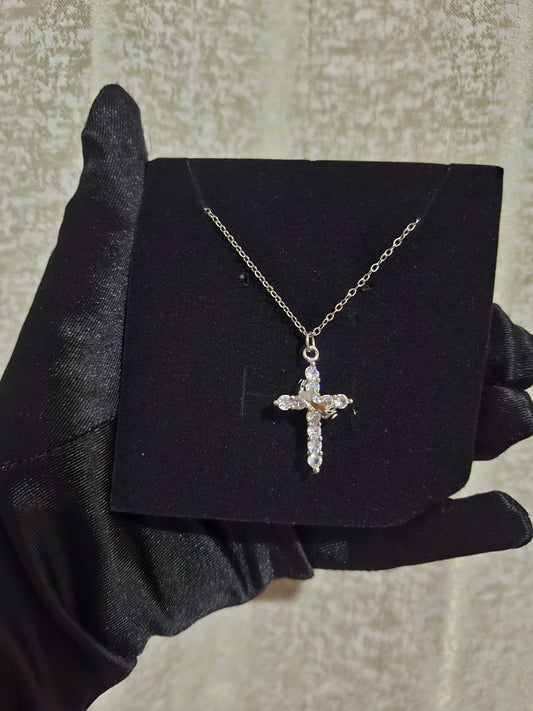 Crown Cross Necklace- Wholesale Packs